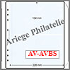 Feuilles AV BS - Feuilles NEUTRES (Paquet de 5) - 2 Poches Spciales Blocs Souvenirs (AVBS) AV-Editions