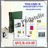 ALBUM AV FRANCE Préimprimé - Volume 10 - LUXE - 2013 à 2015 (AVLX-13-15) Av-Editions