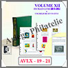 ALBUM AV FRANCE Préimprimé - Volume 12 - LUXE - 2019 à 2021 (AVLX-19-21) Av-Editions