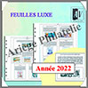 FRANCE - Jeu 2022 - Luxe - AVEC Pochettes (AVLX-2022 Av-Editions