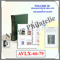 ALBUM AV FRANCE Primprim - Volume 3 - LUXE - 1966  1979 (AVLX-66-79)