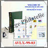 ALBUM AV FRANCE Préimprimé - Volume 6 - LUXE - 1999 à 2003 (AVLX-99-03) Av-Editions