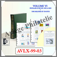 ALBUM AV FRANCE Primprim - Volume 6 - LUXE - 1999  2003 (AVLX-99-03)