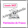 FRANCE - Jeu Patrimoine de France 2021 - Luxe - AVEC Pochettes (AVLXPF-2021) Av-Editions