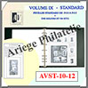 ALBUM AV FRANCE Préimprimé - Volume 9 - STANDARD - 2010 à 2012 (AVST-10-12) Av-Editions