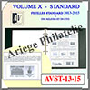 ALBUM AV FRANCE Préimprimé - Volume 10 - STANDARD - 2013 à 2015 (AVST-13-15) Av-Editions