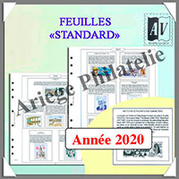 FRANCE - Jeu 2020 - Standard - SANS Pochettes (AVST-2020)