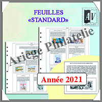 FRANCE - Jeu 2021 - Standard - SANS Pochettes (AVST-2021)
