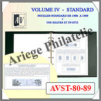 ALBUM AV FRANCE Primprim - Volume 4 - STANDARD - 1980  1989 (AVST-80-89)