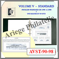 ALBUM AV FRANCE Primprim - Volume 5 - STANDARD - 1990  1998 (AVST-90-98)