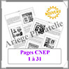 FRANCE - Jeu CNEP - Pages 1 à 31 - Luxe - AVEC Pochettes (AV-CNEP-1-31) Av-Editions
