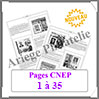 FRANCE - Jeu CNEP - Pages 1  35 - Luxe - AVEC Pochettes (AV-CNEP-1-35) Av-Editions