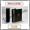 RELIURE PEGA LUXE  035S - AVEC Etui-- Couleur : GOLD (035S-GOLD) Crs
