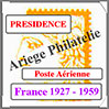 FRANCE - PRESIDENCE - Timbres AVIATION 1927 à 1959 (AVP) Cérès