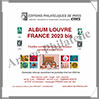 FRANCE 2023- Jeu LOUVRE - Complment Carnets (FF23bis) Crs