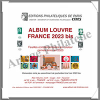 FRANCE 2023- Jeu LOUVRE - Complment Carnets (FF23bis)