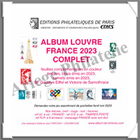 FRANCE 2023 - Jeu LOUVRE - Jeu Complet (FF23C)
