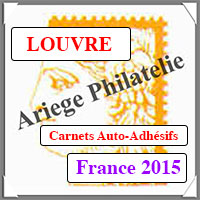 FRANCE 2015 - Jeu LOUVRE - Complment Carnets (FF15bis)