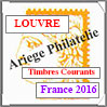 FRANCE 2016 - Jeu LOUVRE - Timbres Courants et Blocs (FF16) Cérès