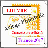 FRANCE 2017 - Jeu LOUVRE - Complment Carnets (FF17bis)