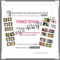 FRANCE 2019 - Jeu LOUVRE - Complment Carnets (FF19bis)