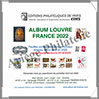 FRANCE 2022 - Jeu LOUVRE - Timbres Courants et Blocs (FF22) Cérès