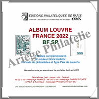 FRANCE 2022 - Jeu LOUVRE - Blocs Spciaux (FF22BF)