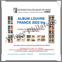FRANCE 2022- Jeu LOUVRE - Complment Carnets (FF22bis)