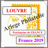 FRANCE 2019 - Jeu LOUVRE - Patrimoine de France (FFPF19)