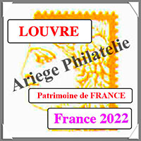 FRANCE 2022 - Jeu LOUVRE - Patrimoine de France (FFPF22)