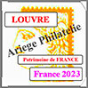 FRANCE 2023 - Jeu LOUVRE - Patrimoine de France (FFPF23) Crs