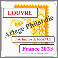 FRANCE 2023 - Jeu LOUVRE - Patrimoine de France (FFPF23)