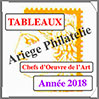 FRANCE 2018 - Jeu CHEFS d'OEUVRE de l'ART - Tableaux (FIS18) Cérès