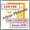 NOUVELLE CALEDONIE 2020 - Jeu LOUVRE - Timbres Courants et Blocs (FNCA20) Cérès