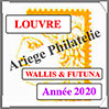 WALLIS et FUTUNA  2020 - Jeu LOUVRE - Timbres Courants et Blocs (FWF20) Cérès