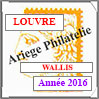 WALLIS et FUTUNA  2016 - Jeu LOUVRE - Timbres Courants et Blocs (FWF16) Crs