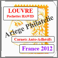 FRANCE 2012 - Jeu de Pochettes HAWID - Complment Carnets (HBA12bis)