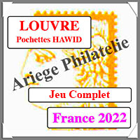 FRANCE 2022 - Jeu de Pochettes HAWID - Complet (HBA22C)