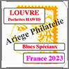 FRANCE 2023 - Jeu de Pochettes HAWID - Blocs Spciaux (HBA23BF) Crs
