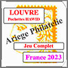FRANCE 2023 - Jeu de Pochettes HAWID - Complet (HBA23C) Crs