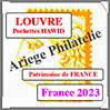 FRANCE 2023 - Jeu de Pochettes HAWID - Patrimoine de France (HBAPF23) Crs