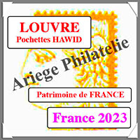 FRANCE 2023 - Jeu de Pochettes HAWID - Patrimoine de France (HBAPF23)