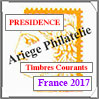 FRANCE 2017 - Jeu PRESIDENCE - Timbres Courants (PF17) Cérès