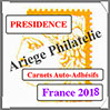 FRANCE 2018 - Jeu PRESIDENCE - Carnets Autocollants (PF18ATC) Cérès