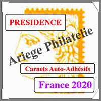 FRANCE 2020 - Jeu PRESIDENCE - Carnets Autocollants (PF19ATC)