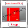 RELIURE  VIS - Standard N10-- Couleur : ROUGE (R10-ROUGE) Crs