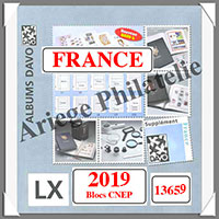 FRANCE 2019 - Blocs CNEP - 1f - AVEC Pochettes (13659)