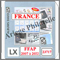 FRANCE - Pages pour FFAP de 2007  2022 - AVEC Pochettes (23717)