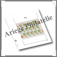 FRANCE - Pages pour Mini-Feuilles - HORIZONTAL (Paquet de 3 Pages) - AVEC Pochettes (23746LX)