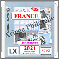 FRANCE 2021 - 1 er Semestre - 1ace - AVEC Pochettes (37151)